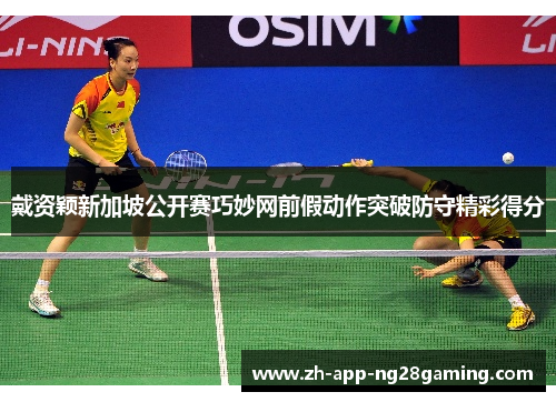 戴资颖新加坡公开赛巧妙网前假动作突破防守精彩得分 戴资颖新加坡公开赛巧妙网前假动作突破防守精彩得分