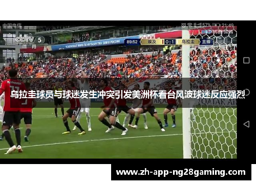 乌拉圭球员与球迷发生冲突引发美洲杯看台风波球迷反应强烈